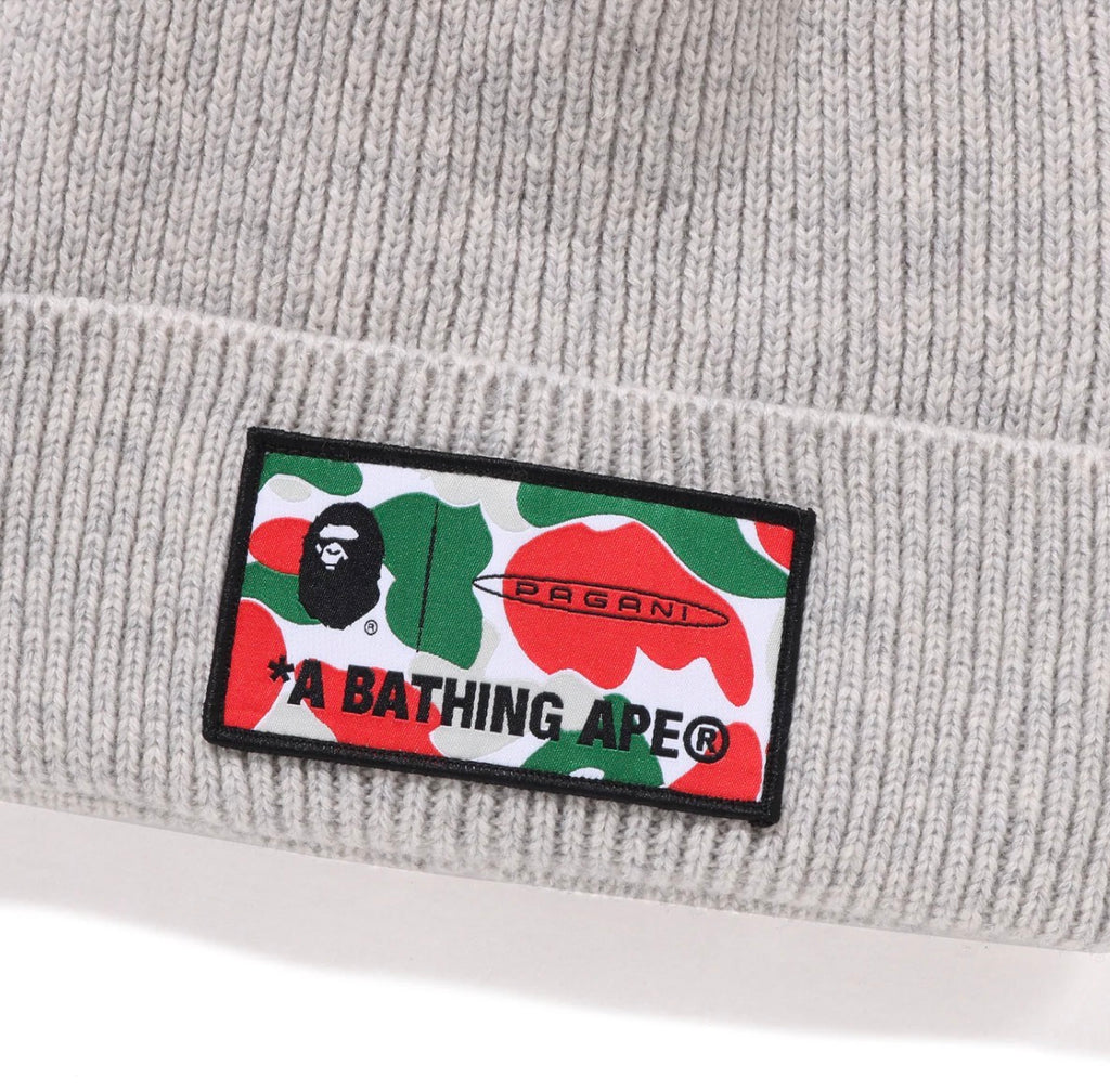 Pagani Utopia By BAPE Gray Beanie