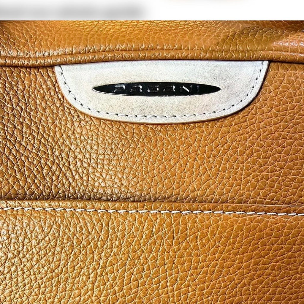 Tan Leather Weekender Bag