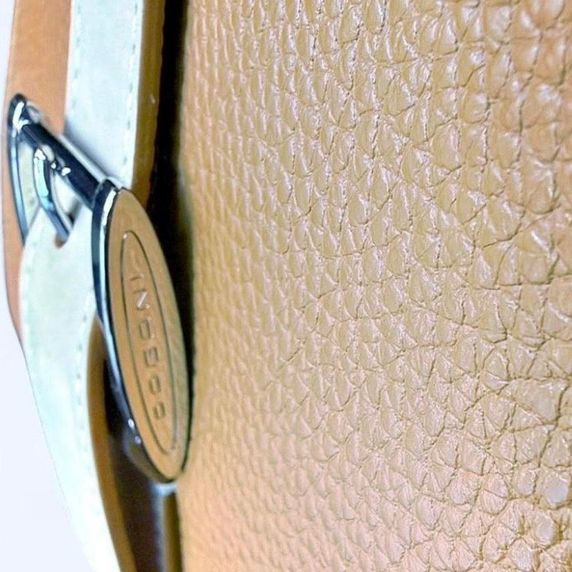 Tan Leather Weekender Bag