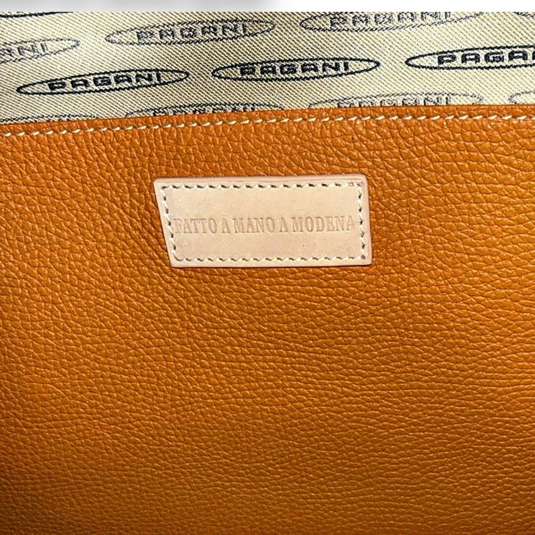 Tan Leather Weekender Bag