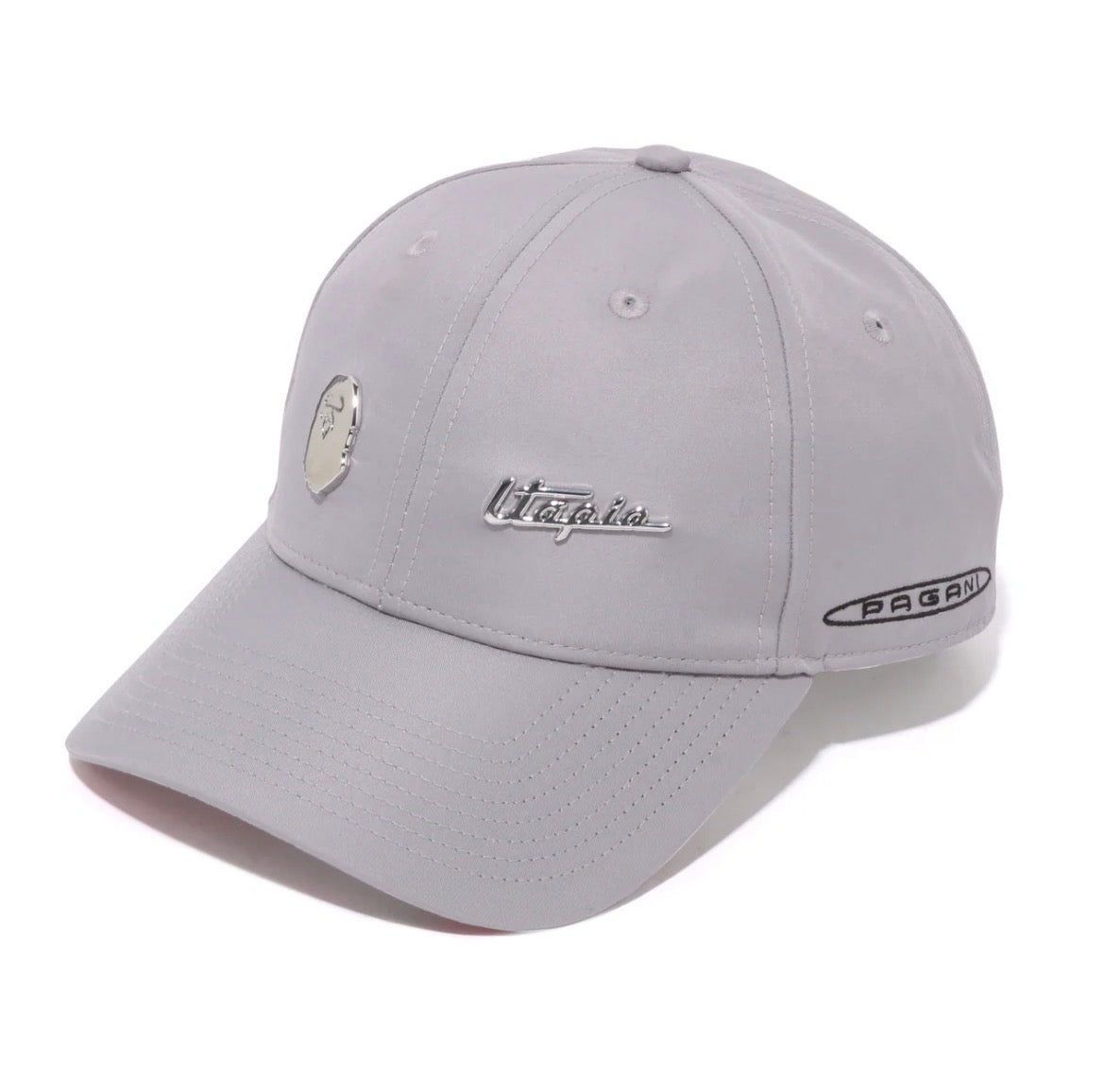 Pagani Utopia By BAPE Gray Baseball Cap