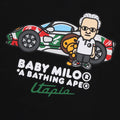 Pagani Utopia By BAPE Black Baby Milo T-Shirt