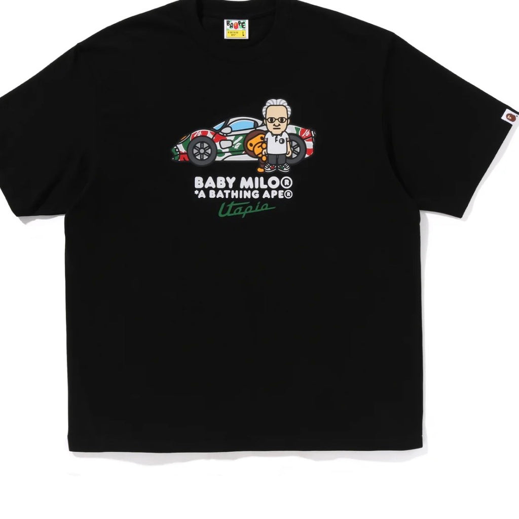 Pagani Utopia By BAPE Black Baby Milo T-Shirt