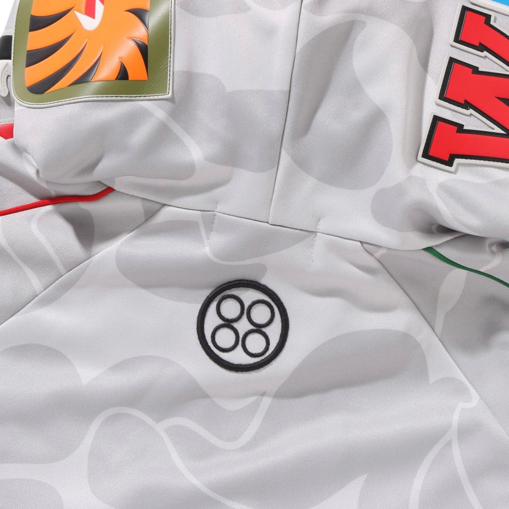 Pagani Utopia By BAPE Gray CAMO Shark Full Zip Hoodie