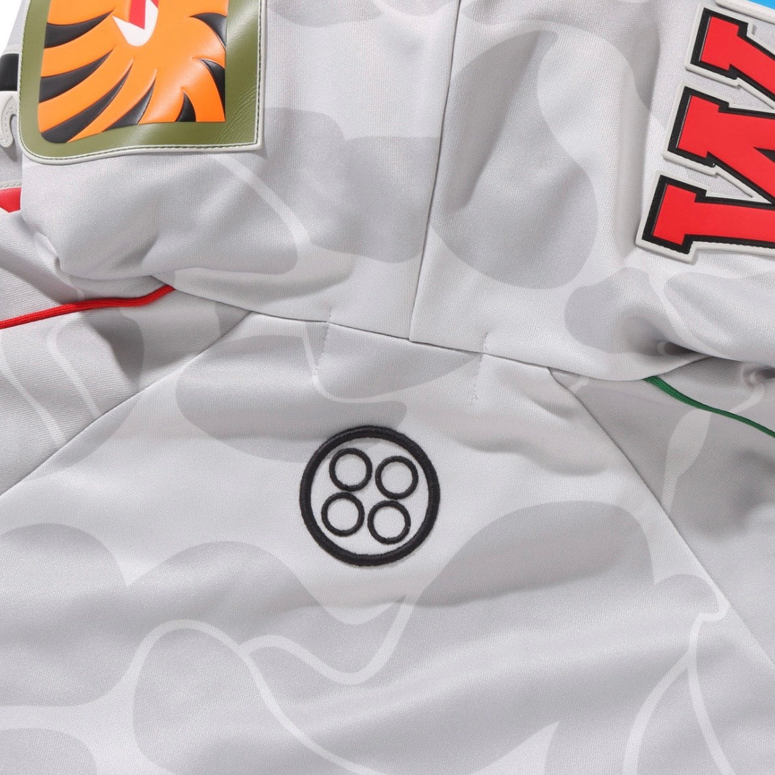 Pagani Utopia By BAPE Gray CAMO Shark Full Zip Hoodie