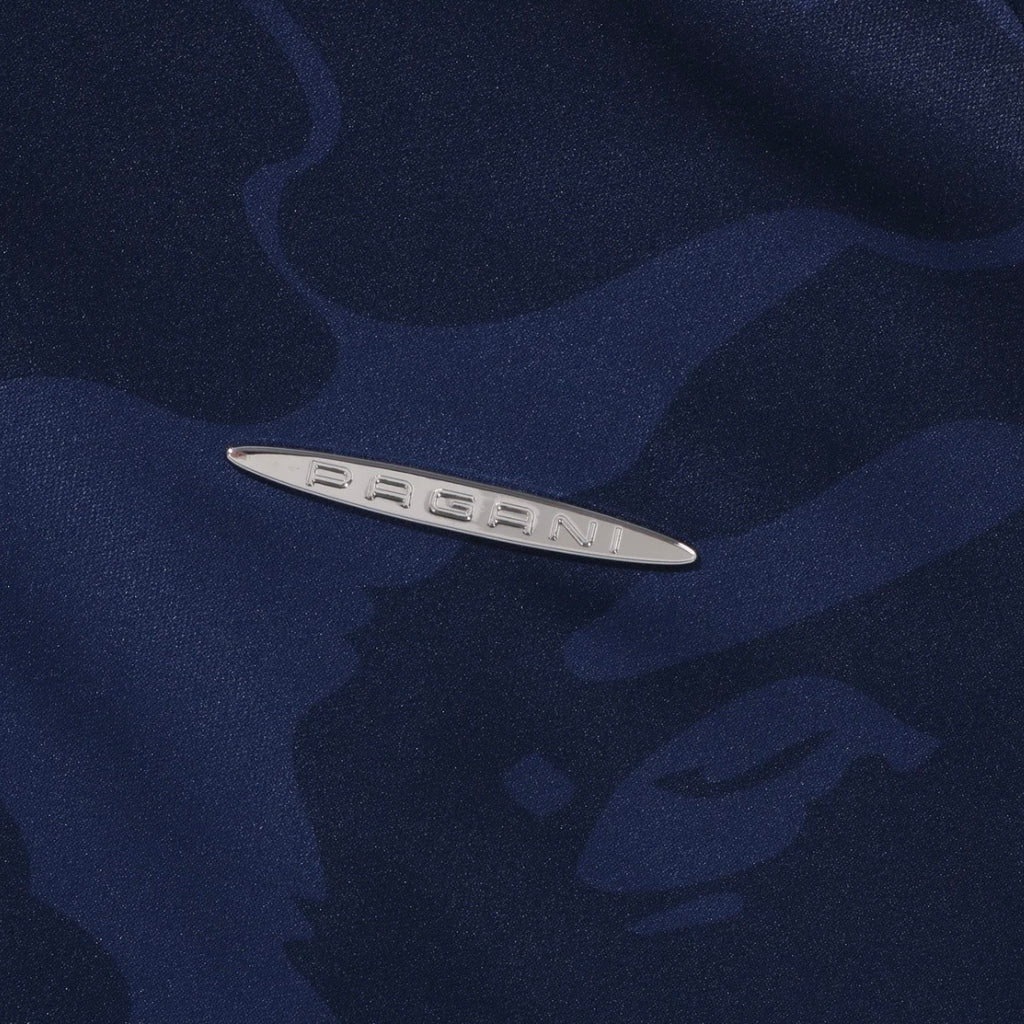 Pagani Utopia By BAPE Blue CAMO Shark Full Zip Hoodie