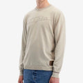 Men's Crewneck Sweater Cream | Utopia Capsule by La Martina