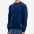 Men's Crewneck Sweater Avio Blue | Utopia Capsule by La Martina