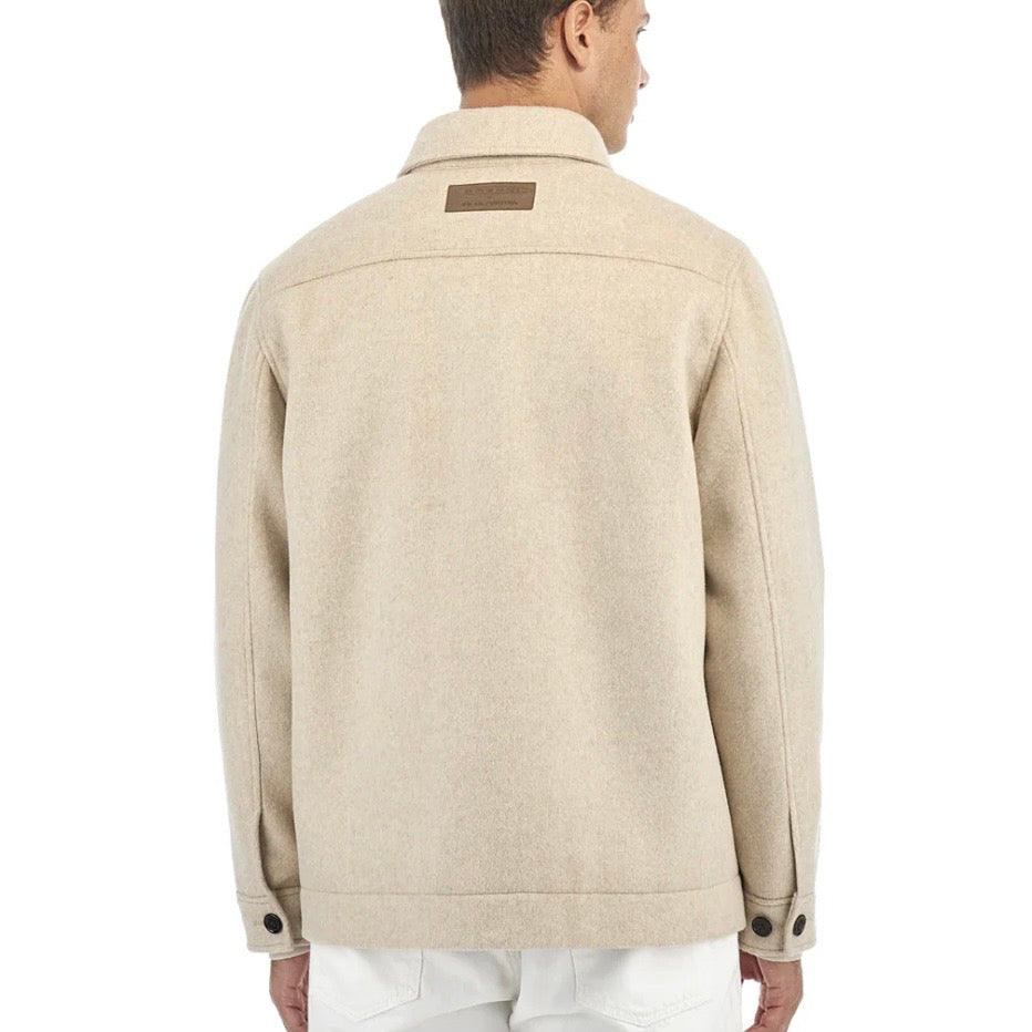 Cream Wool and Cashmere Overshirt | Utopia Capsule by La Martina