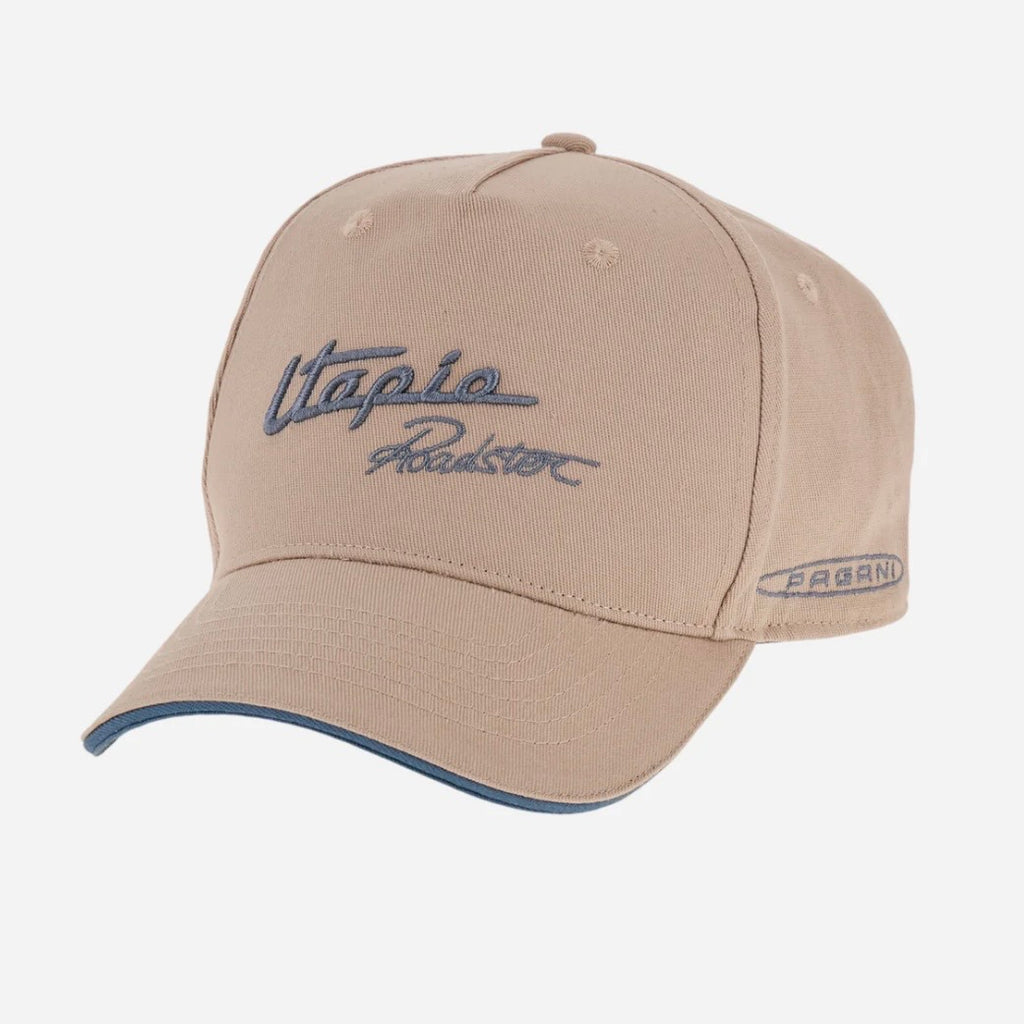"Utopia Roadster" Beige Baseball Cap