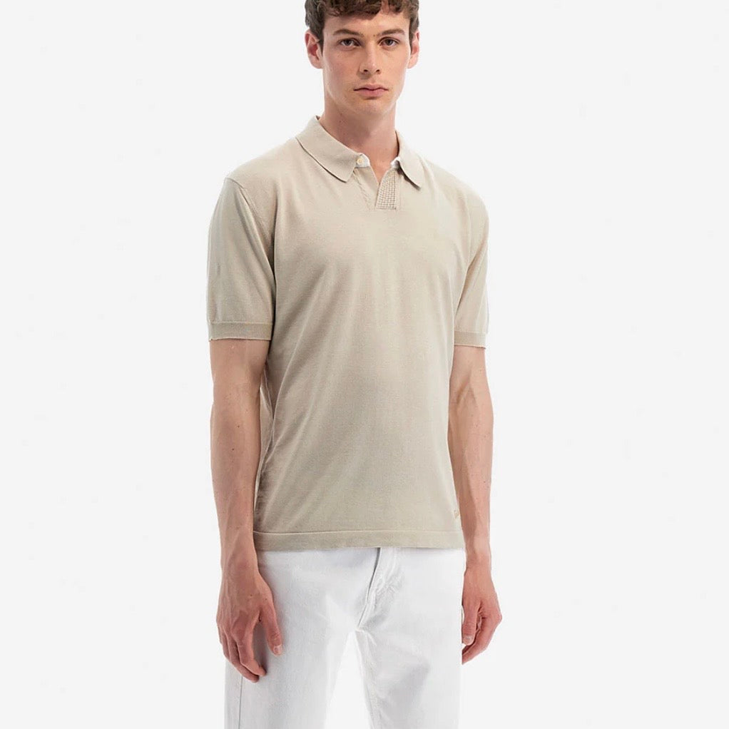 Men's Polo Tricot Cream | Utopia Capsule by La Martina