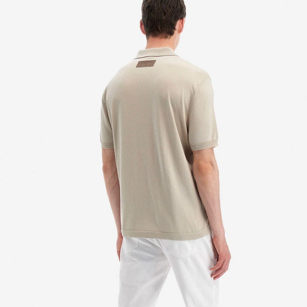 Men's Polo Tricot Cream | Utopia Capsule by La Martina