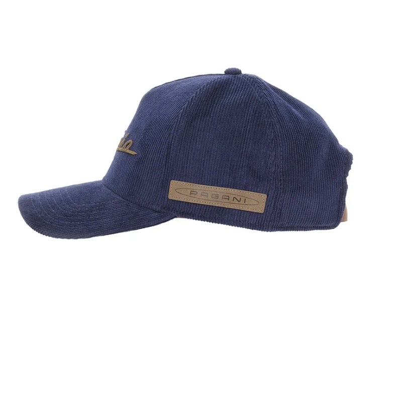 Navy Blue Velvet Baseball Cap | Utopia Capsule by La Martina