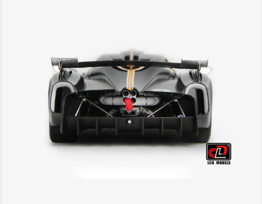 Pagani Huayra R 1:18 Scale Die Cast Model (Carbon Black)