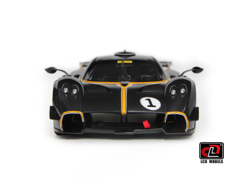 Pagani Huayra R 1:18 Scale Die Cast Model (Carbon Black)