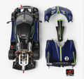 Pagani Huayra R 1:18 Scale Die Cast Model (Carbon Blue)