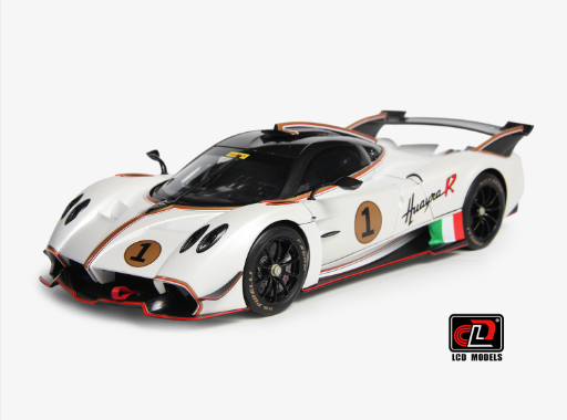 Pagani Huayra R 1:18 Scale Die Cast Model (Pearl White)