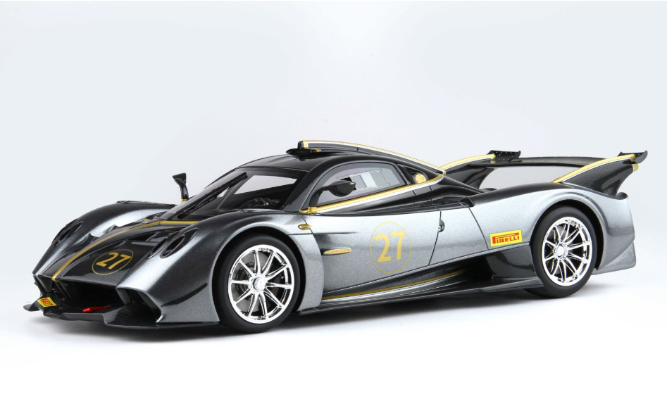Pagani Huayra R Replica 1:18 Scale Model Car (Met Grey Color) Limited Edition 60/150