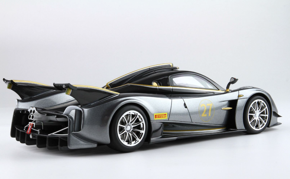 Pagani Huayra R Replica 1:18 Scale Model Car (Met Grey Color) Limited Edition 60/150