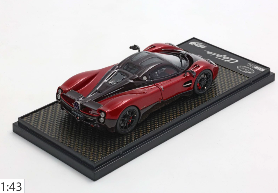 Pagani Utopia 1:43 Scale Replica Model Car (Rosso Dubai)