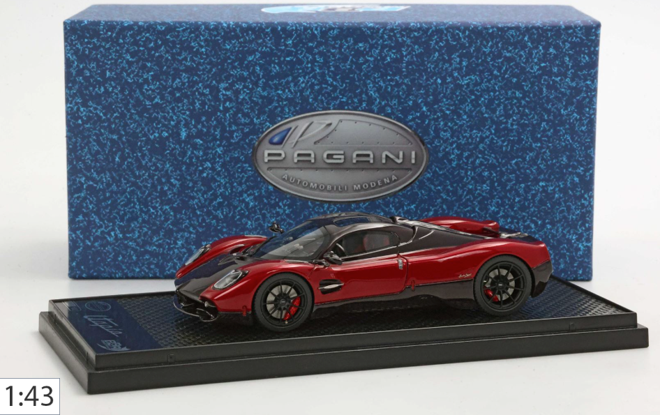 Pagani Utopia 1:43 Scale Replica Model Car (Rosso Dubai)