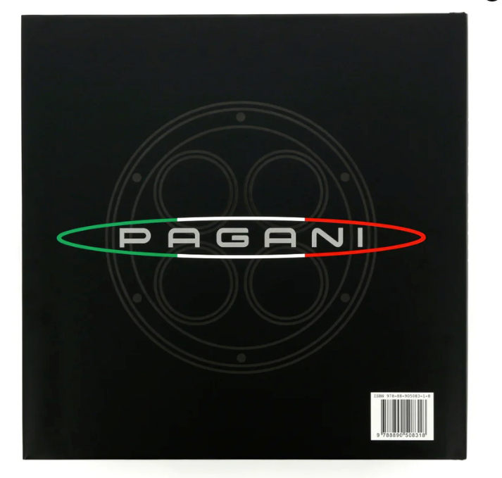 The Story of a Dream Pagani official book, English version