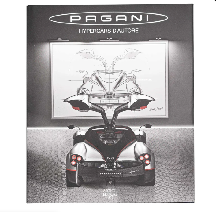 Pagani Hypercars D'Autore Book | Artioli Ed. Italian and English version