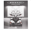 Pagani Hypercars D'Autore Book | Artioli Ed. Italian and English version